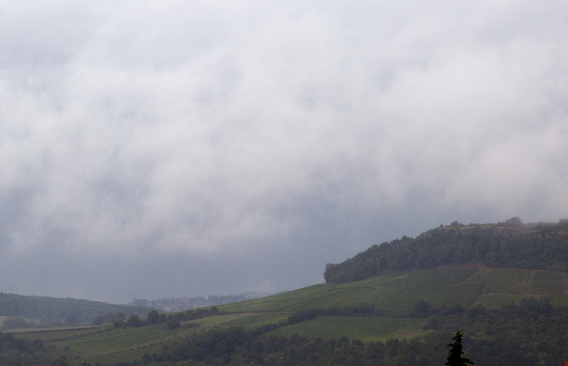 Thunderstorms in Burgundy