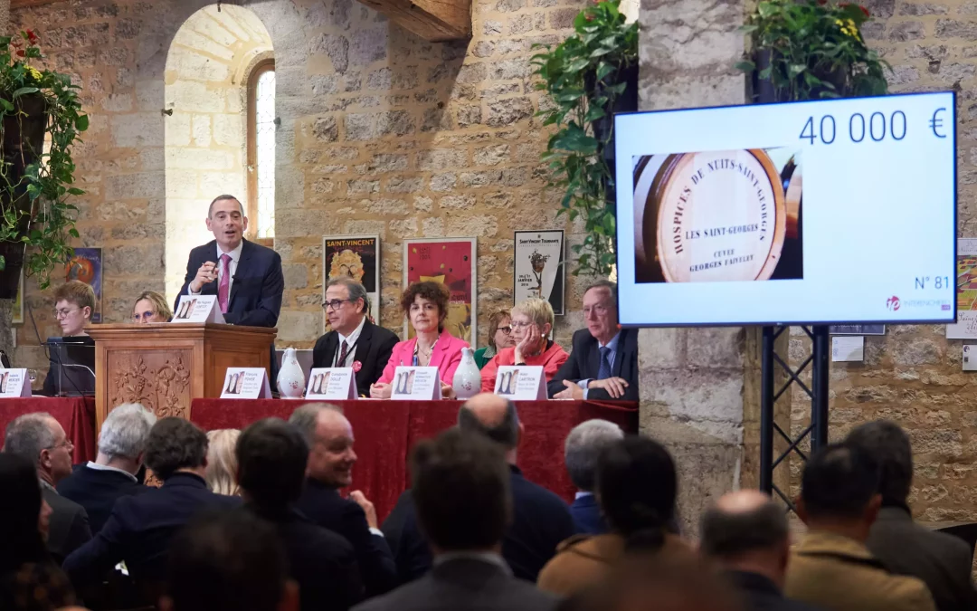 New record at the sale of the Hospices de Nuits-Saint-Georges